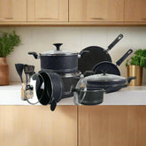 16 Pieces Non Stick Marble Coating Super Gift Pack Set | Premium Cookware Set