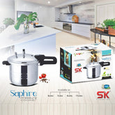Sapphire Mirror Polish Pressure Cooker sk