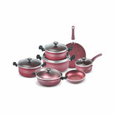 Nonstick Polka Set 15 pcs Forging Marble Coating