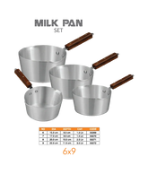 Sonex Milkpan – Metal Finish | All Sizes | Best Quality