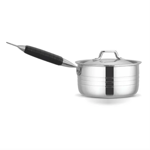 12 Pieces Mirror Polish Brilliant Gift Pack Set | Elegant Stainless Steel Cookware Set