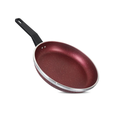 16-Piece Marble Coated Copper Cookware Gift Pack Set – Maroon | Premium Non-Stick Cookware