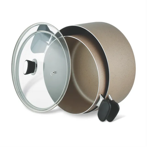 18-Piece Marble Coated Supreme Cookware Gift Pack Set | Non-Stick Premium Kitchen Set