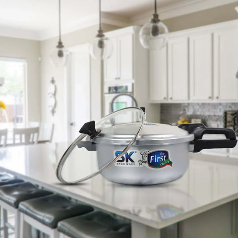 9 Liter Ocean 2 in 1 Pressure Cooker with Free Glass Lid