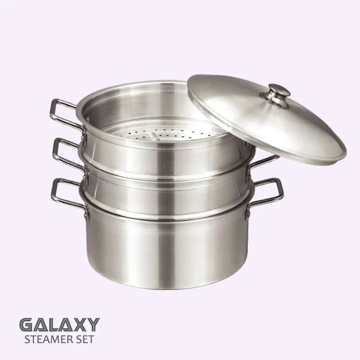 Sonex Galaxy Steamer: Steam Your Way to Healthier Meals (3-Layer, 32cm)