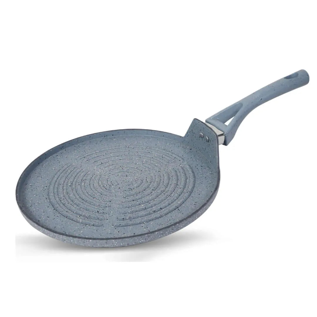 Marble Coated Signature Grill Pan – Gray | Premium Non-Stick BBQ & Searing Pan