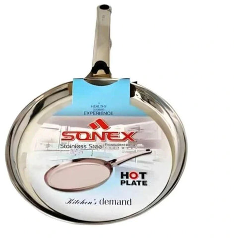 Sonex 26cm Stainless Steel Hot Plate: Premium Quality for Efficient Cooking