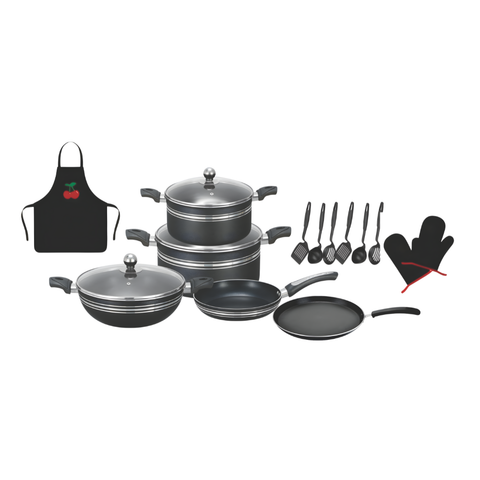 Victoria Set | 16 Pieces Non Stick Set