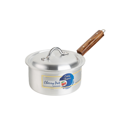 Metal Finish Sauce Pan – Durable & Stylish Aluminum Cookware | 16cm-22cm