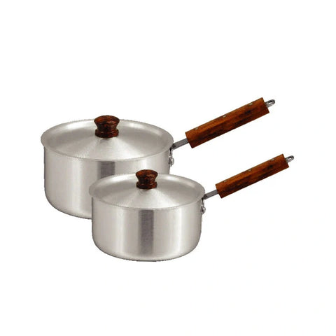 Sonex Sauce Pot Set with Wood Handle: Versatile and Stylish for Your Culinary Creations