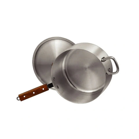 Sonex Sauce Pot Set with Wood Handle: Versatile and Stylish for Your Culinary Creations
